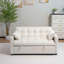 Canapé-lit, canapé-lit escamotable en velours 3 en 1 avec accoudoirs, poches de rangement et 2 coussins, dossier réglable, canapé-lit pour le salon, lit variable dans la chambre à coucher