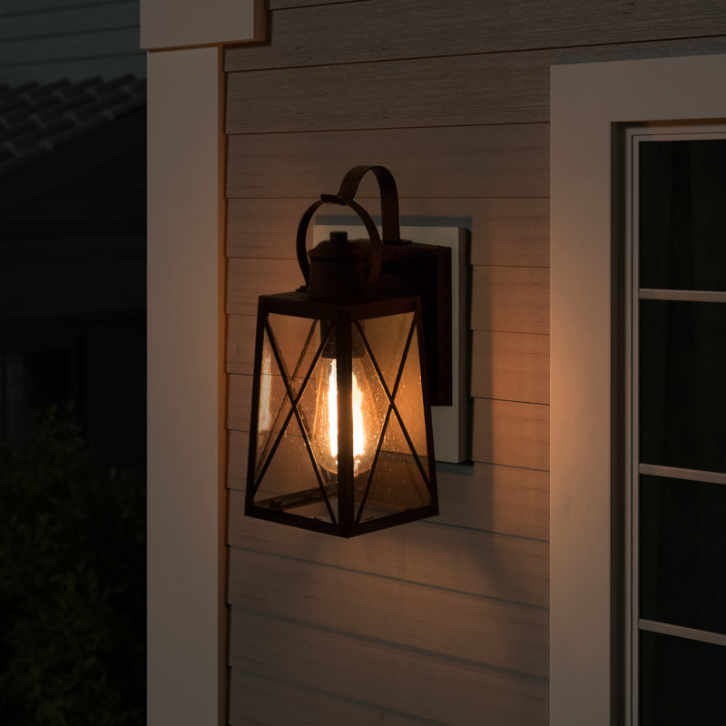 Ginyard Wrought Iron Wall Light