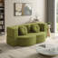 Canapé-lit pliant convertible 75 po Lozena Boneless, canapé-lit simple avec coussin, causeuse à compression moderne pour plancher et futon en tissu de velours, aucun assemblage requis-1759430078