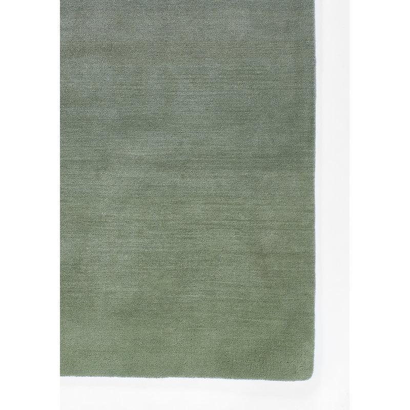 Momeni Hand Loomed Wool Ombre Area Rug in Green, Rectangle 8' x 10'