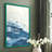 Wave after Wave I Framed Print - Solid Wood-2023538312-2023538320