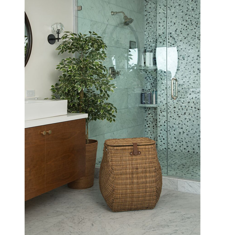 Wicker Laundry Hamper with Handles