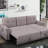 Reversible Sleeper Sectional Sofa With Storage Chaise, USB Charging Ports And Pocket-317083527