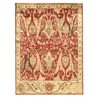 Hand Knotted Wool Oriental Indoor Rug