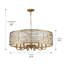 Lustre cylindrique à 8 lumières de style bougie Barneveld-1233766501