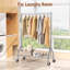 Bonville 110cm Rolling Clothing Rack-60500335