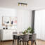 Plafonnier carré Shura Light avec têtes rotatives, ampoules DEL intégrées, plafonnier, 3000 K, 1820 lmn-113674673-113674676