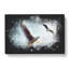 Pair Of Flying Seagulls - Wrapped Canvas-56647540