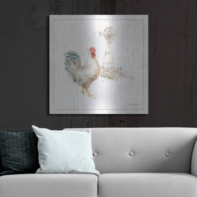 "Farm Friends Xi" par Lisa Audit, H 36 po x l 36 po