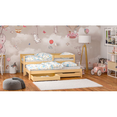 Sabin Cot Bed / Toddler (70 X 140cm) Standard with Storage Included with Trundle Included