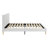  King Size Platform Bed Frame With Upholstered Teddy Velvet Headboard, Sturdy Wood Slats Support & Center Leg, Requires A Mattress To Be Used.-1340836934-1340836930