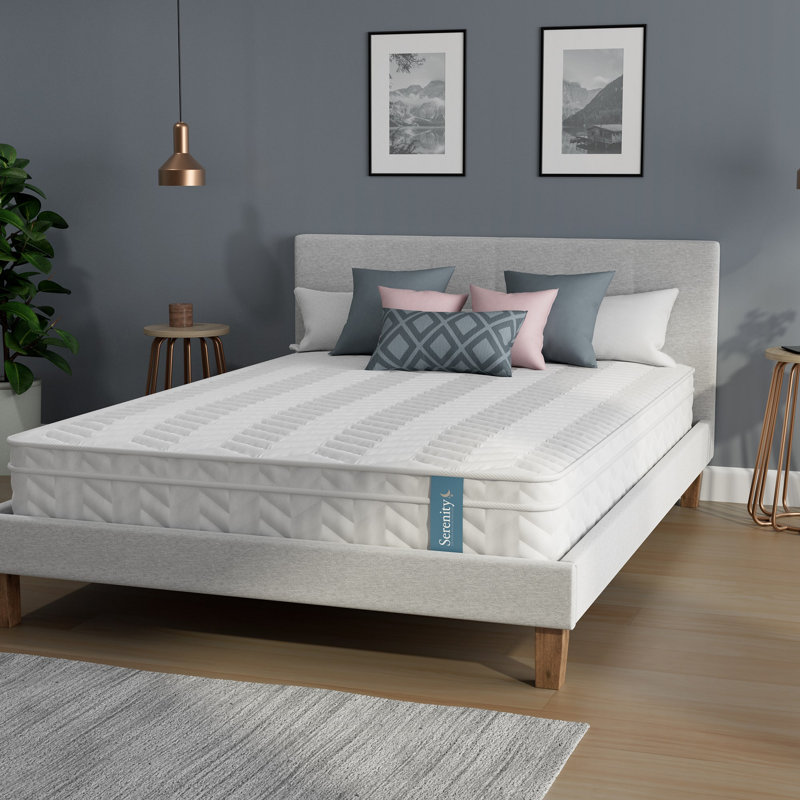 Akamu Serenity Coil Spring and Eco-foam Hybrid Mattress 18cm, Single (3')