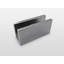 Halo 53 in. x 36 in. x 78 in. 90-degree Fully Frameless Glass Hinged Shower Enclosure-223607475