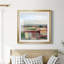 Tapisserie de champ - peinture encadrée-350634308-350634306