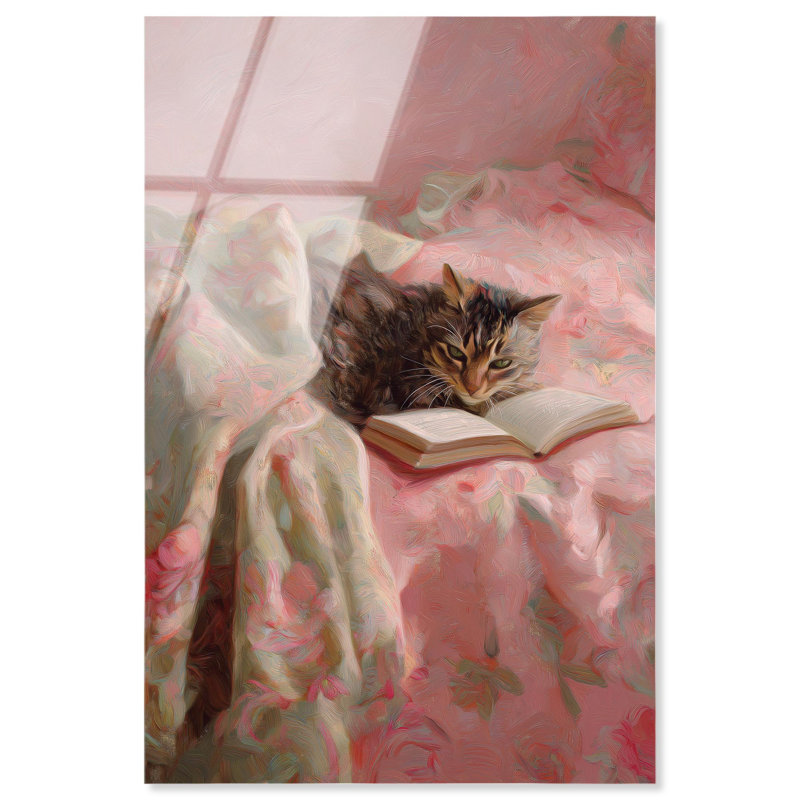 «Cat Nap», chap. I, impression murale pour animal de compagnie, reproduction d'art, par Art Remedy, prêt à accrocher, 16 x 24
