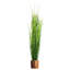 130cm Faux Onion Grass Plant in Metal Planter-2073682925
