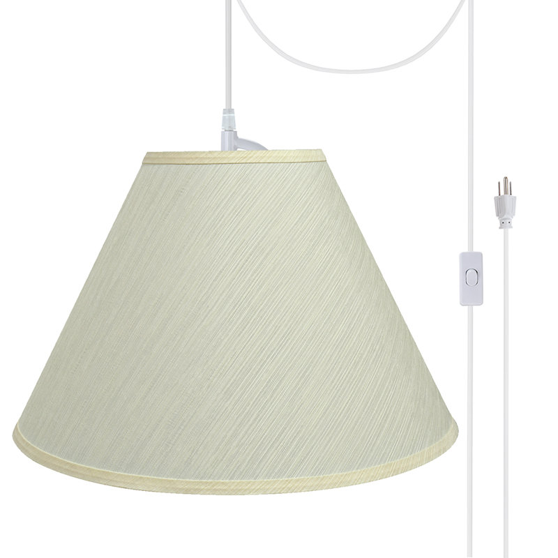 Kobe 2 - Light White Unique/Statement Pendant, Eggshell