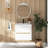 24" Wall-Mounted Bathroom Vanity With Sink-2050668084