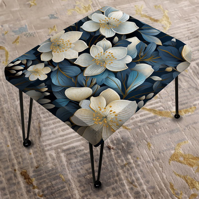 Repose-pieds Artistic Blue Magnolia Essence