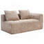 Comfortable Chenille Loveseat Sofa For Relaxation And Style In Any Room-350178281