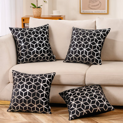  Velvet Throw Square Pillow Cover