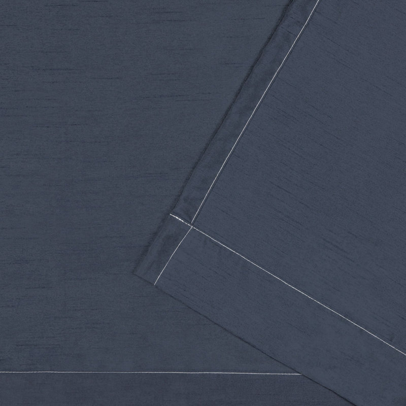 Paire de rideaux obscurcissant Flen, Indigo, 27 po x 96 po