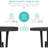 32In Bar Height Folding Table, Round Indoor...