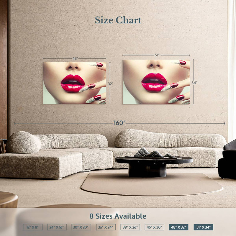 Shuttleworth Long Nails, 34" H x 51" W