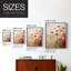 FLORAL Series CECI - Impression encadrée de qualité supérieure - Prêt à accrocher - Aucun clou requis-698572459-698572457