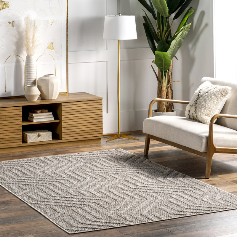 Tapis intérieur / extérieur Shante, Rectangle de 5 pi x 8 pi