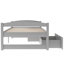 Lit plateforme simple avec deux tiroirs-1115832555