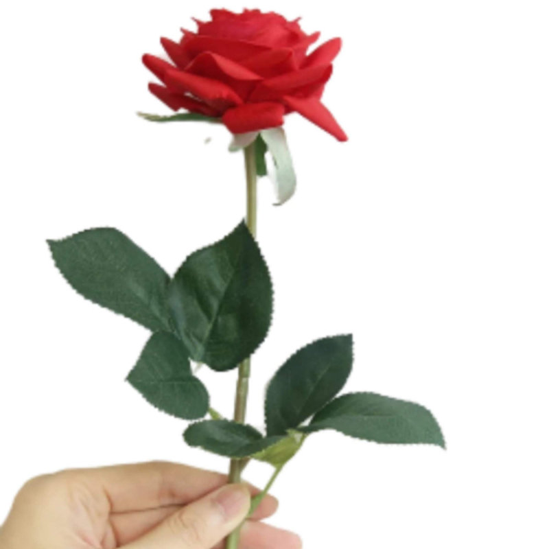 Silk Rose Arrangement, Red
