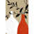 Papier avec cadre simple noir avec passe-partout