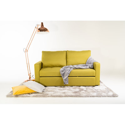Devaeh 2 Seater Linen Blend Sleeper