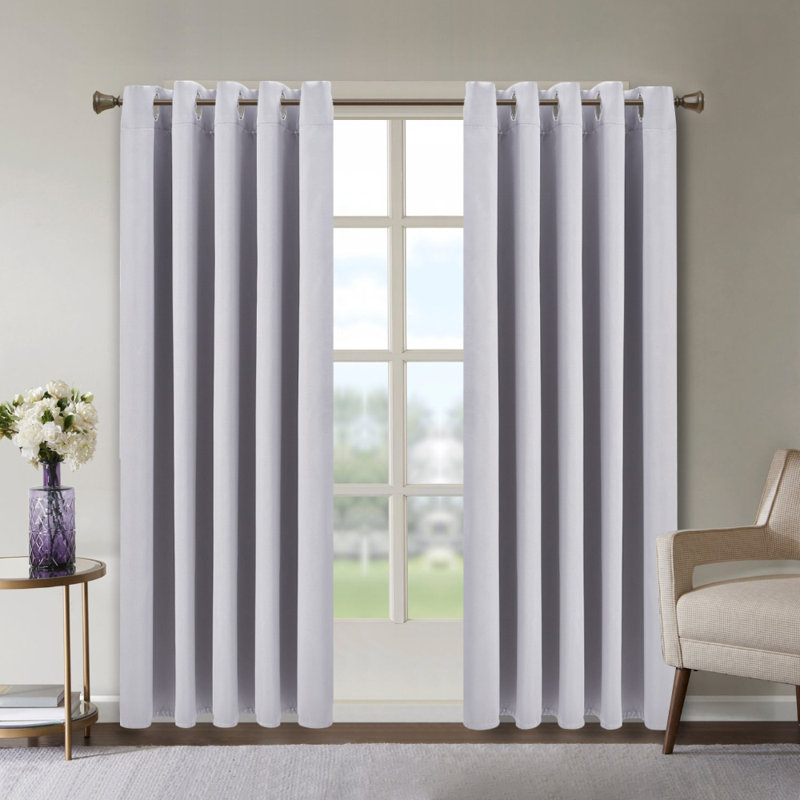 Curtain Single Panel, 168cm Width x 229cm Drop