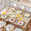 24 Piece Porcelain China Dinnerware Set - Service for 6 