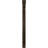 1 1/2"W  x 12"D x 15"H Ashford Single, Wrought Iron Bracket, (Single center brace), Antiqued Pale Gold-30778480-30778486