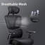 Ergonomic Adjustable Lumbar and Headrest Mesh Office Chair Computer Chair-691057495
