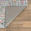 Tapis bleu marine antidérapant Floral Garden-1918935629