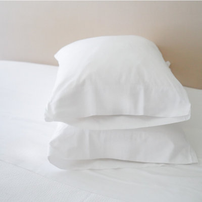 Taie d'oreiller en satin de coton