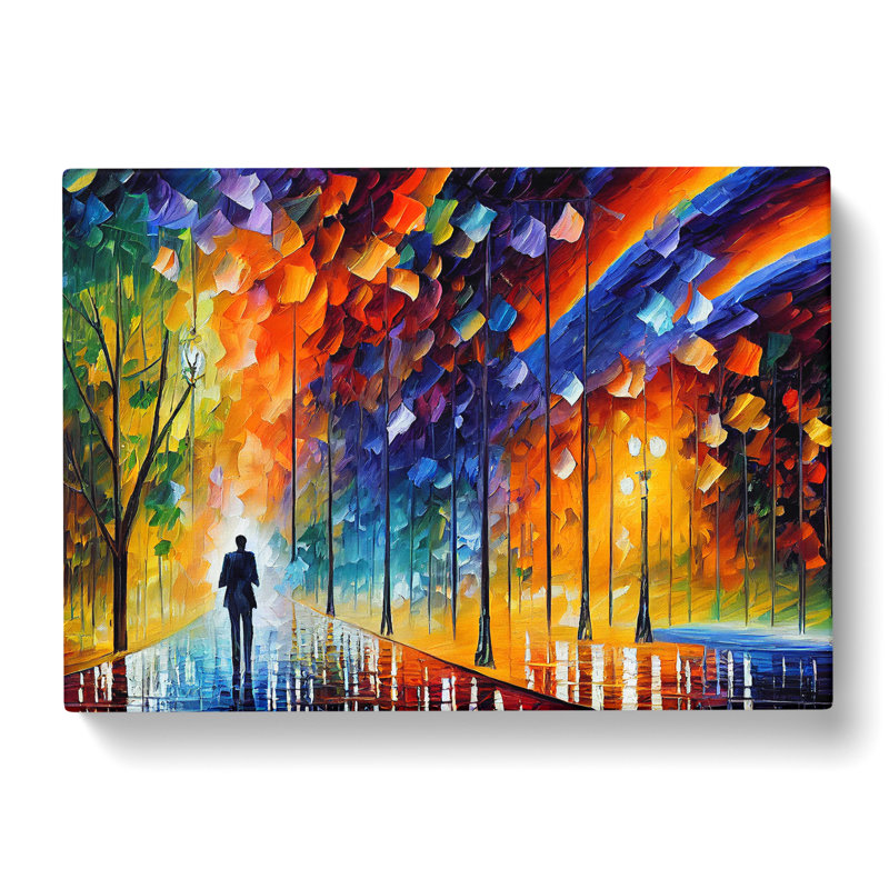 Alone By The Trees - Wrapped Canvas, 35cm H x 50cm W x 3cm D