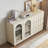 Cream style storage and sideboard cabinet