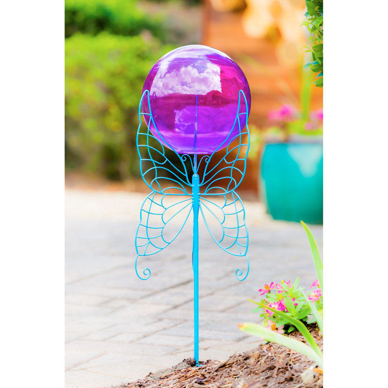 Balle fixant le papillon Hehir, Rose / Bleu
