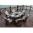 6 - Person Wicker Patio Dining Set with Oval Table , Cushions Included-144541534