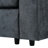 113" Upholstered Modular Sofa with Storage Space, USB Charge Ports, Wireless Charging and Built-intooth Speaker in Arm, Sectional sofa-781123083