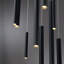 Luminaire suspendu 18 lumières DEL Santana