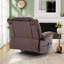 Fauteuil inclinable de massage en cuir respirant-1160602829