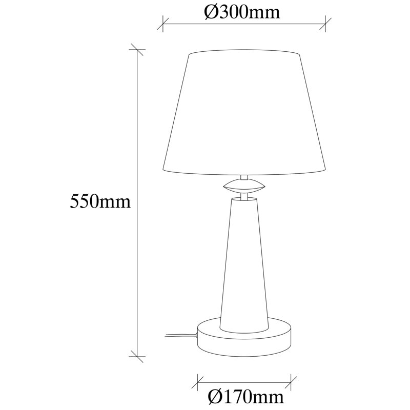 METAL BODY Table Lamp