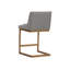 Tabouret de comptoir Holly - Gris doux Zenith-500079687-500079688