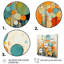 Retro Remix IV - Abstract Collages Canvas Wall Art-97114709-97114710